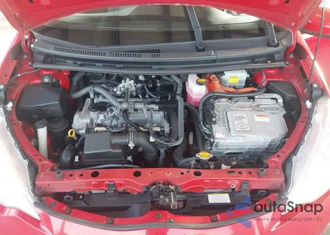 2012 Toyota Prius C Three from USA, damaged, VIN JTDKDTB33C1019002